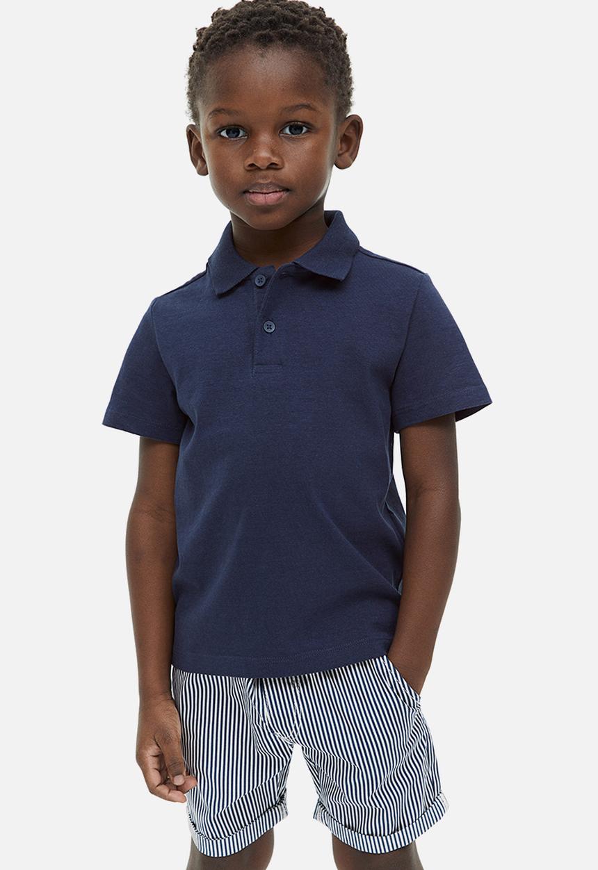 H&M - Polo shirt - navy blue