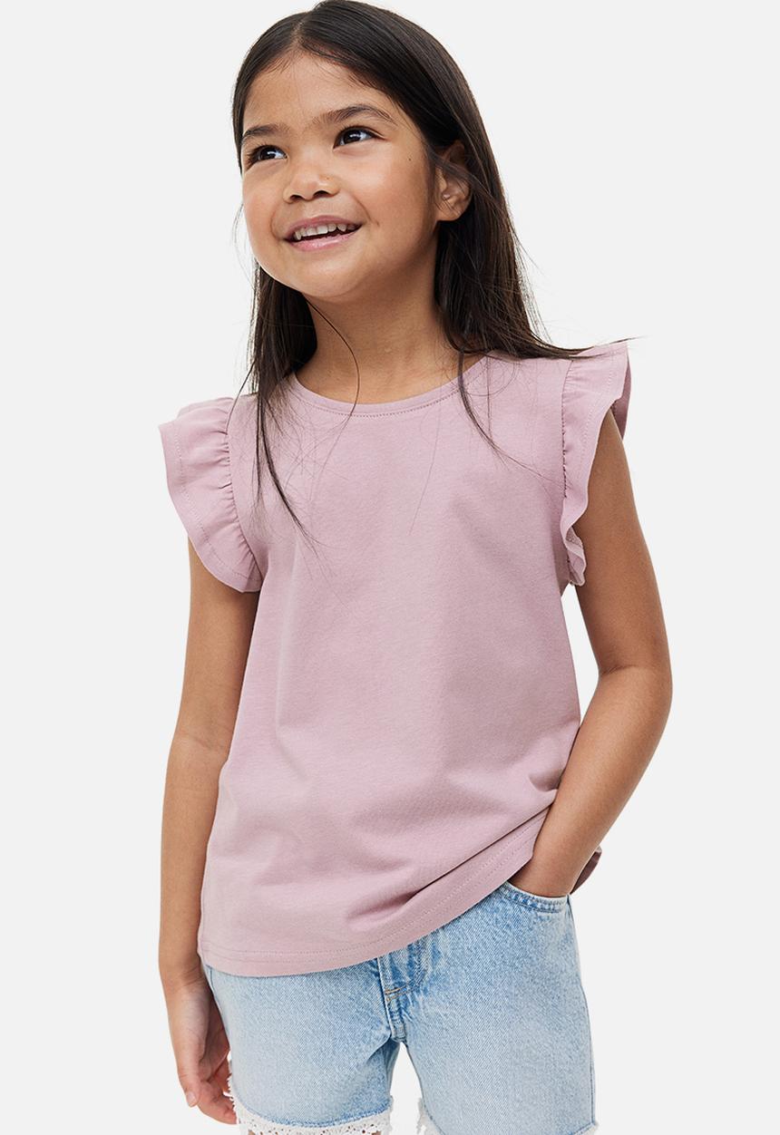 H&M - Jersey top - mauve
