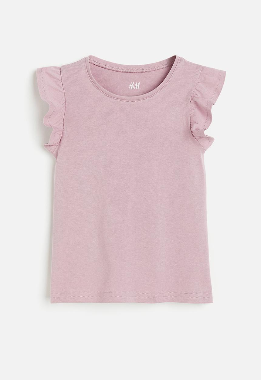 H&M - Jersey top - mauve