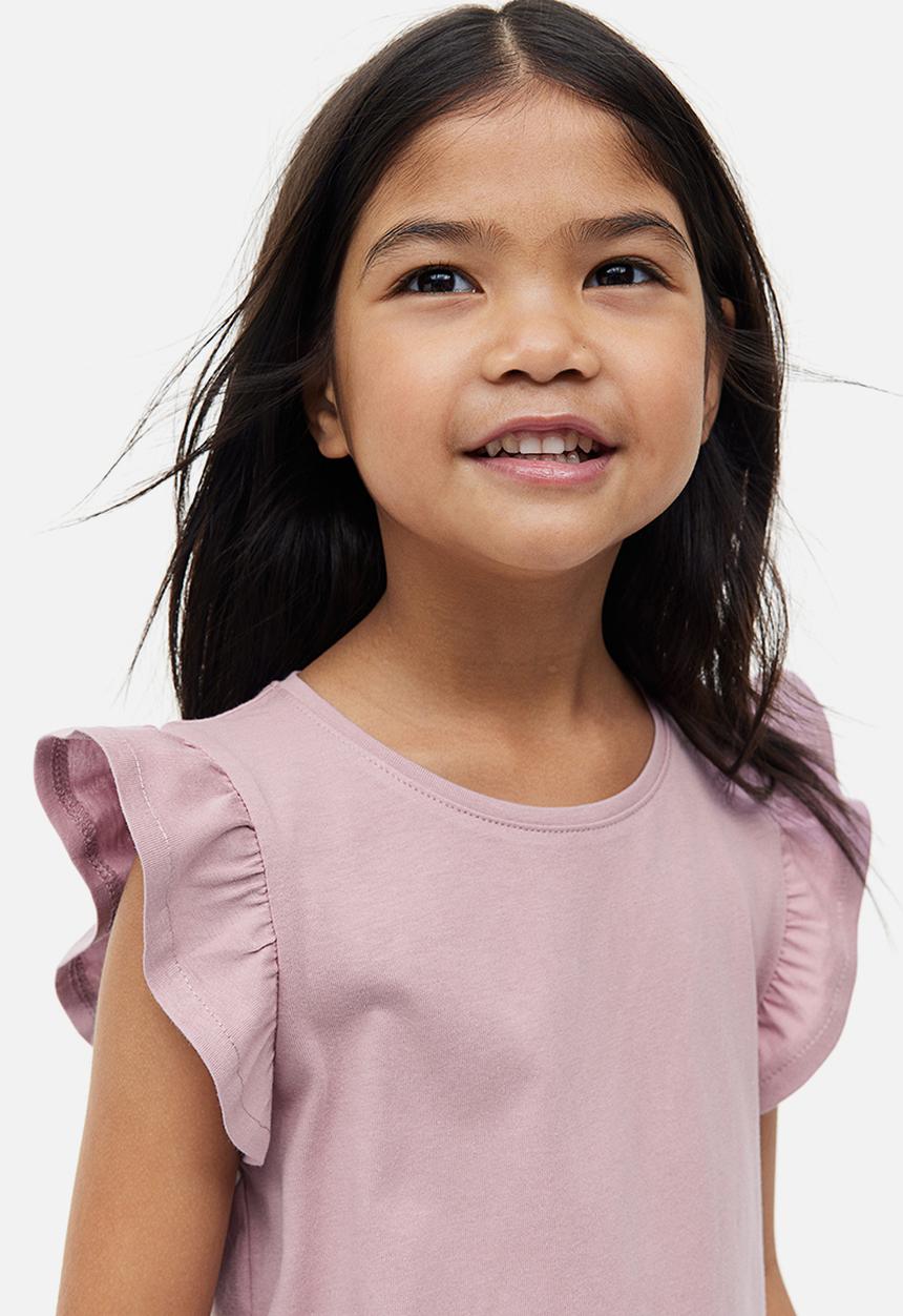 H&M - Jersey top - mauve