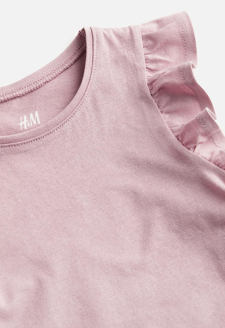 H&M - Jersey top - mauve