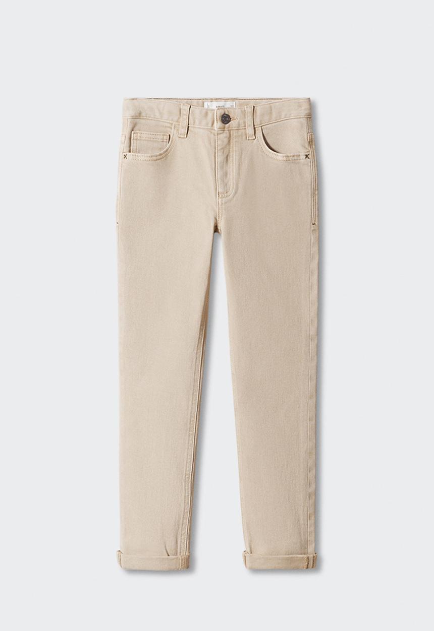 MANGO - Trousers peru5 - beige