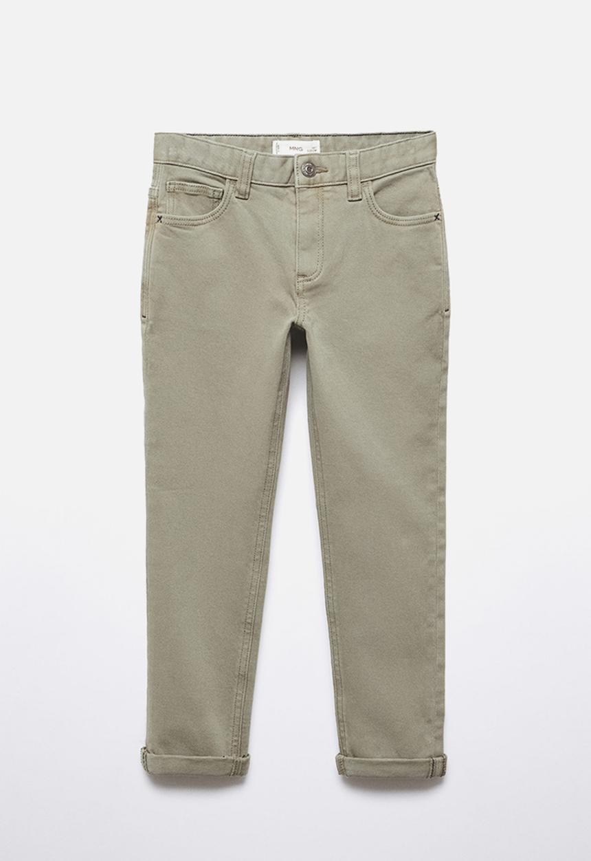MANGO - Trousers peru5 - khaki