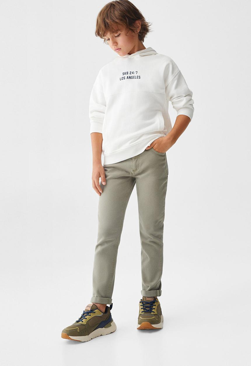 MANGO - Trousers peru5 - khaki