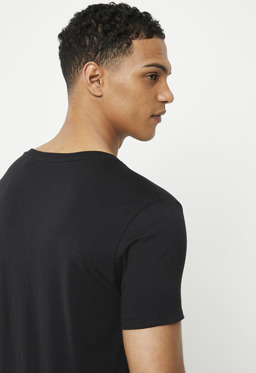 GUESS - Vn short sleeve core tee - jet black