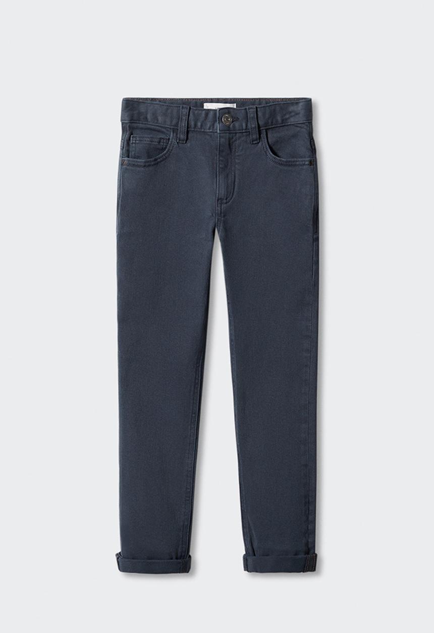MANGO - Trousers peru5 - navy