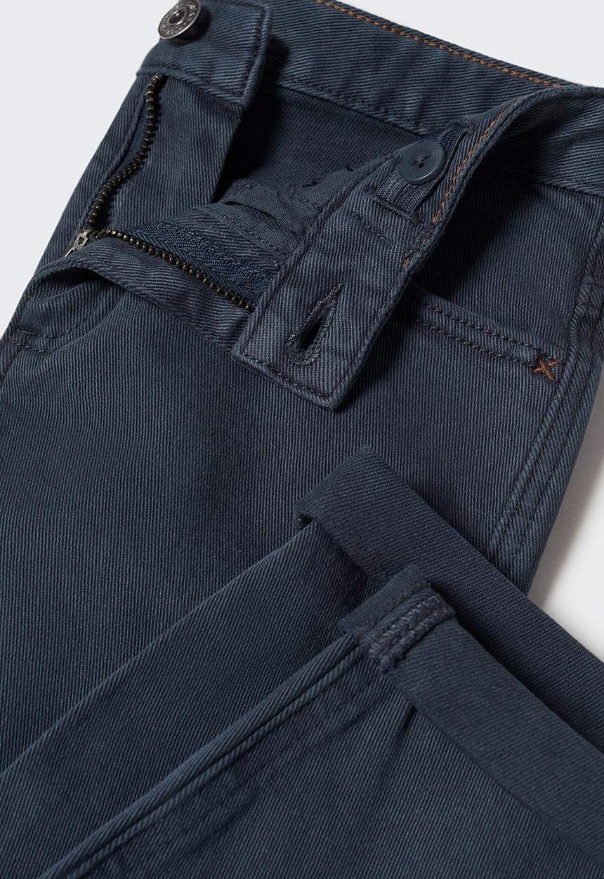 MANGO - Trousers peru5 - navy