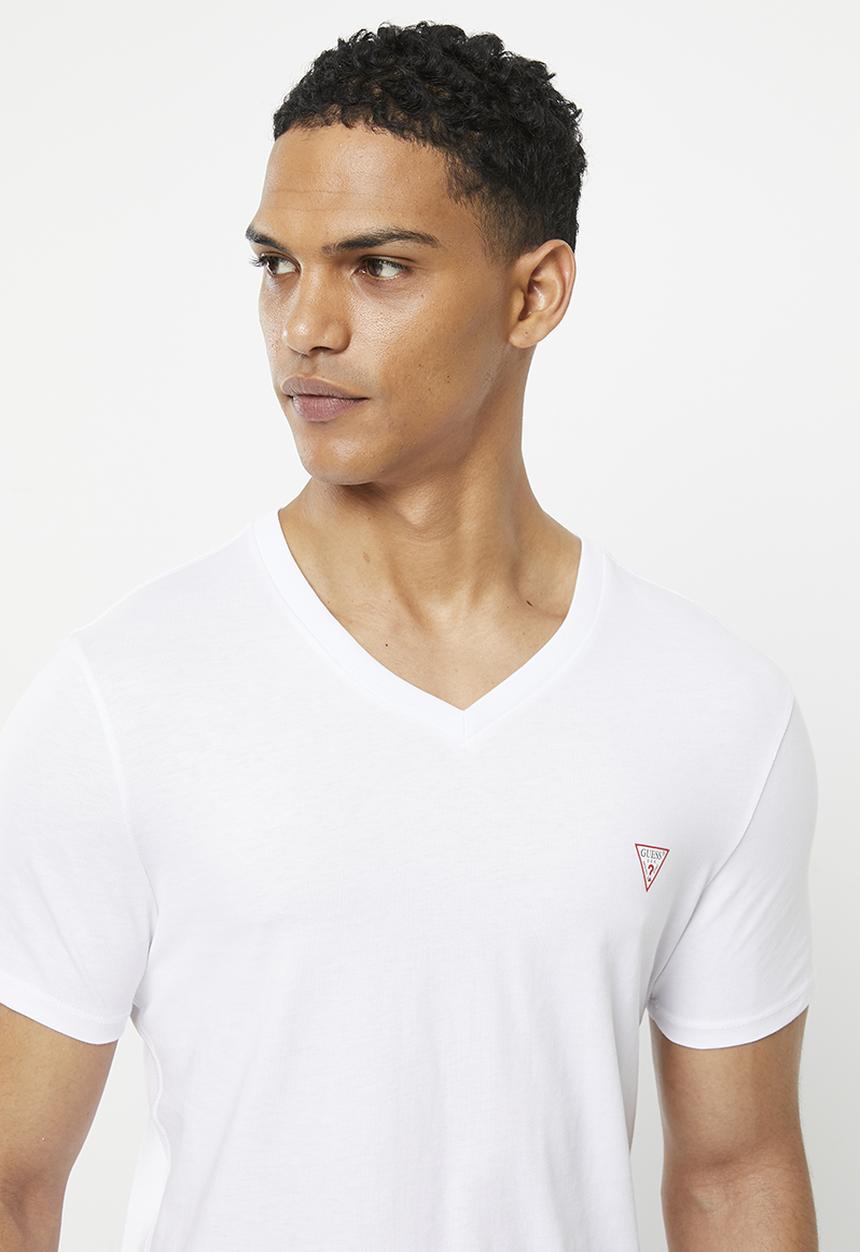 GUESS - Vn short sleeve core tee - pure white