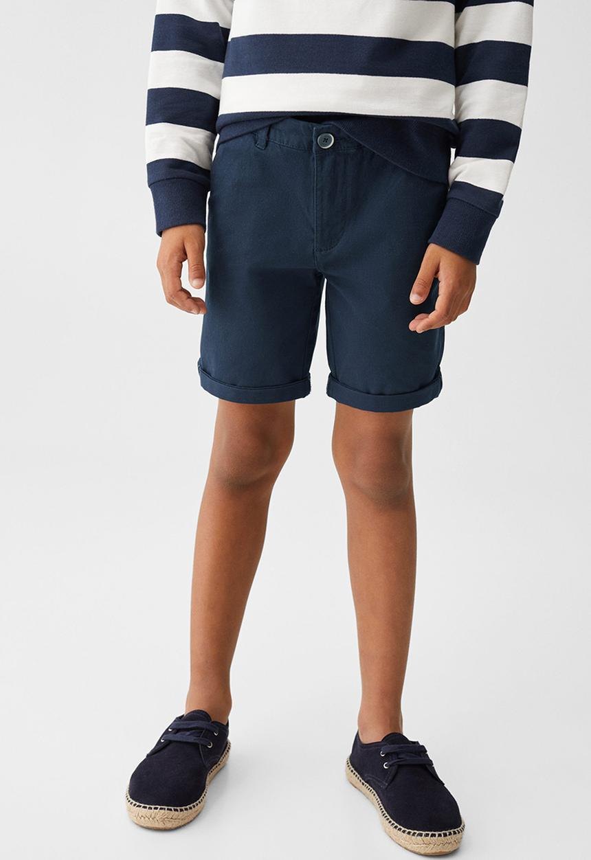 MANGO - Bermuda shorts pico - navy