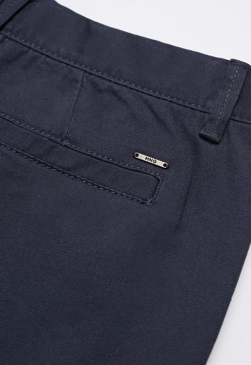 MANGO - Bermuda shorts pico - navy