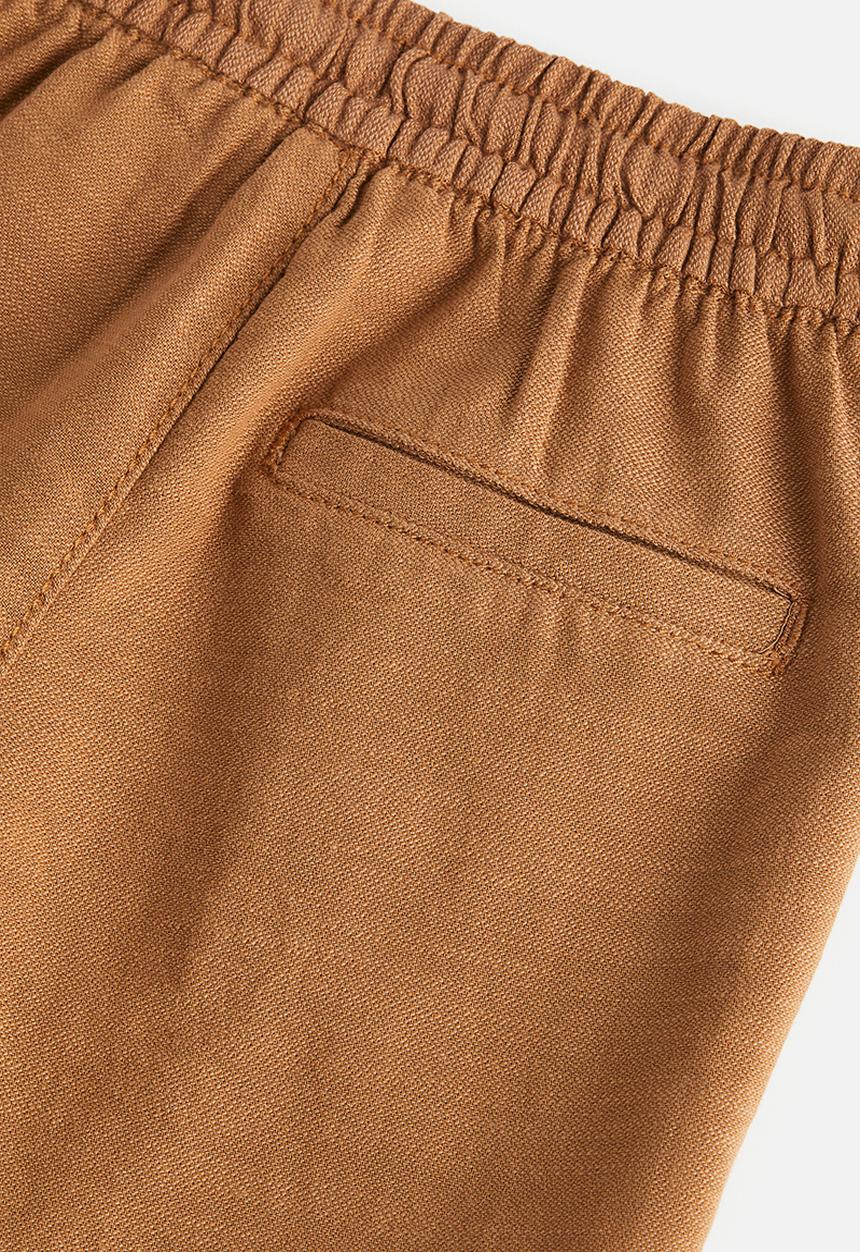 H&M - Loose fit chino shorts - brown