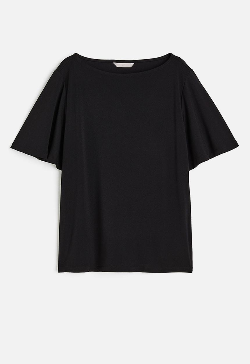 H&M - Jersey top - black
