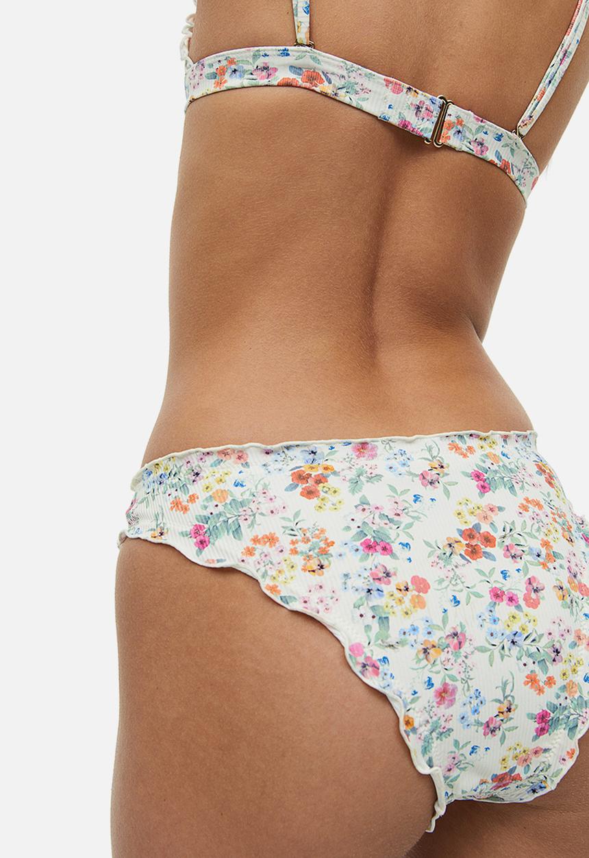 H&M - Bikini bottoms - white floral