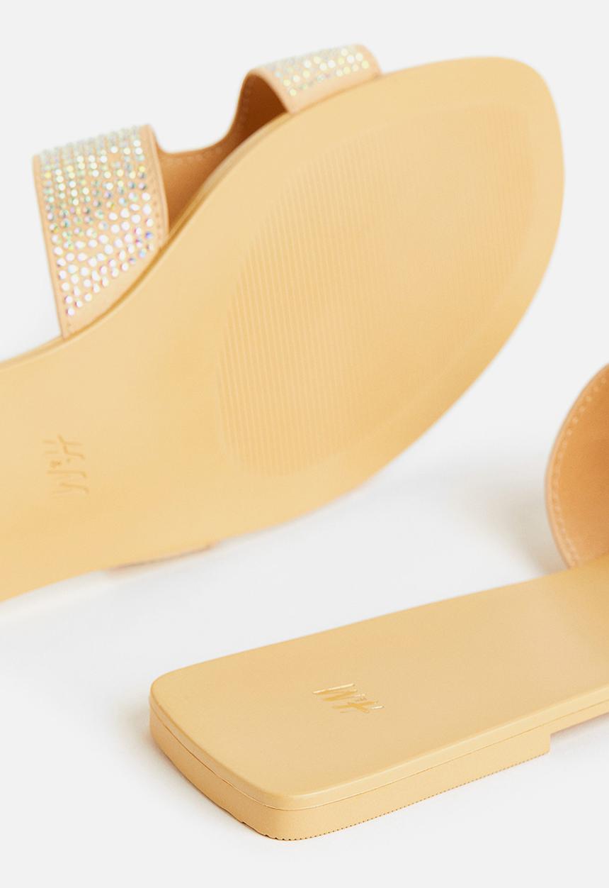 H&M - Slides - light beige 