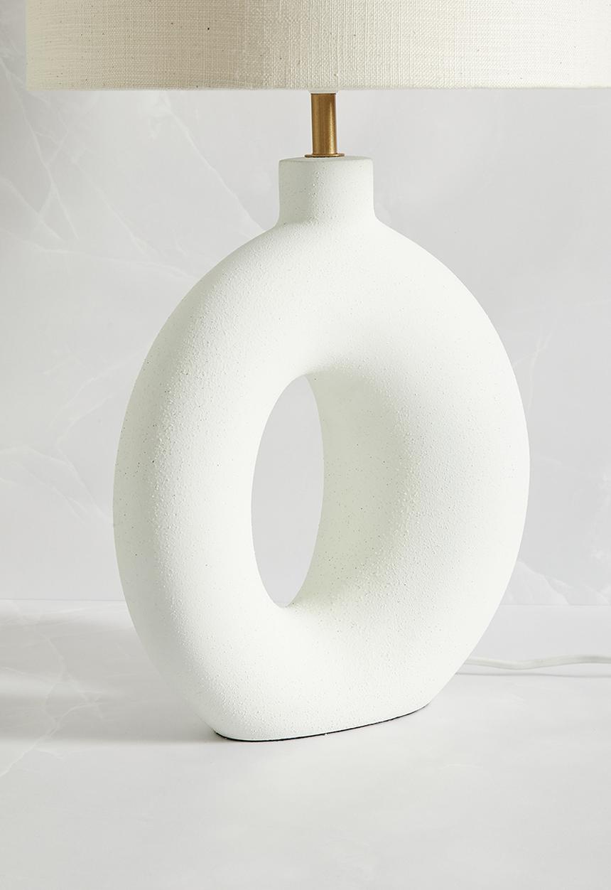 Sixth Floor - Jaxon table lamp - white