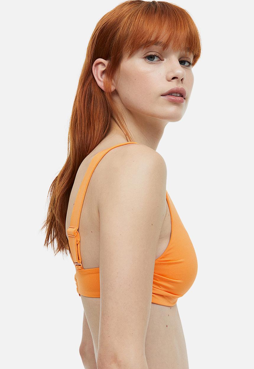 H&M - Push-up bikini top - orange