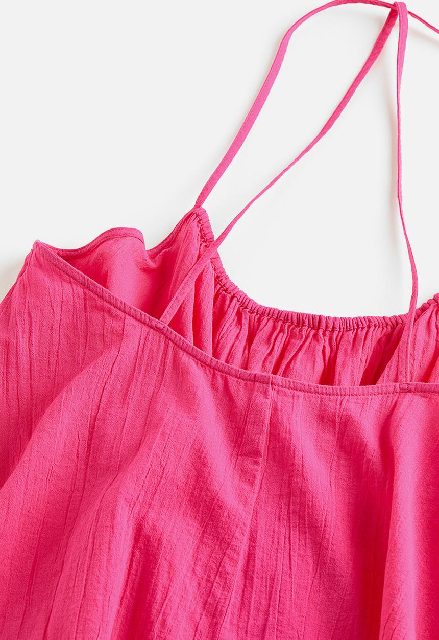 H&M - Cotton beach dress - cerise