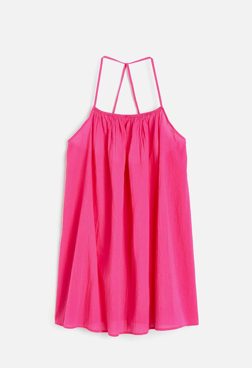 H&M - Cotton beach dress - cerise