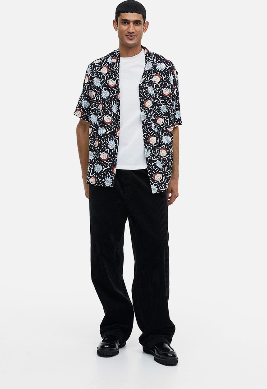 H&M - Relaxed fit patterned resort shirt - multi