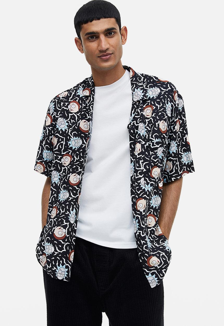 H&M - Relaxed fit patterned resort shirt - multi