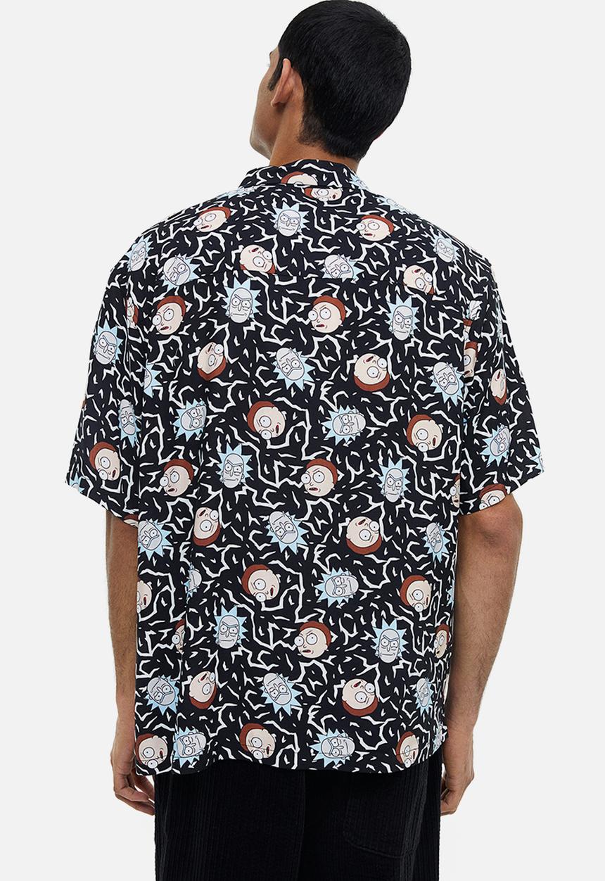 H&M - Relaxed fit patterned resort shirt - multi