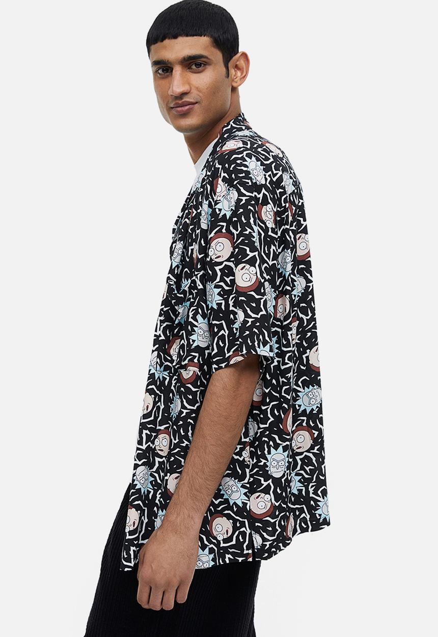 H&M - Relaxed fit patterned resort shirt - multi