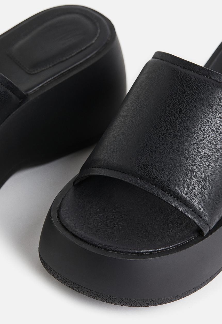 H&M - Chunky platform sandals - black