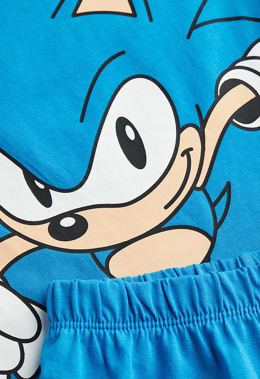 H&M - Printed pyjamas - bright blue sonic the hedgehog