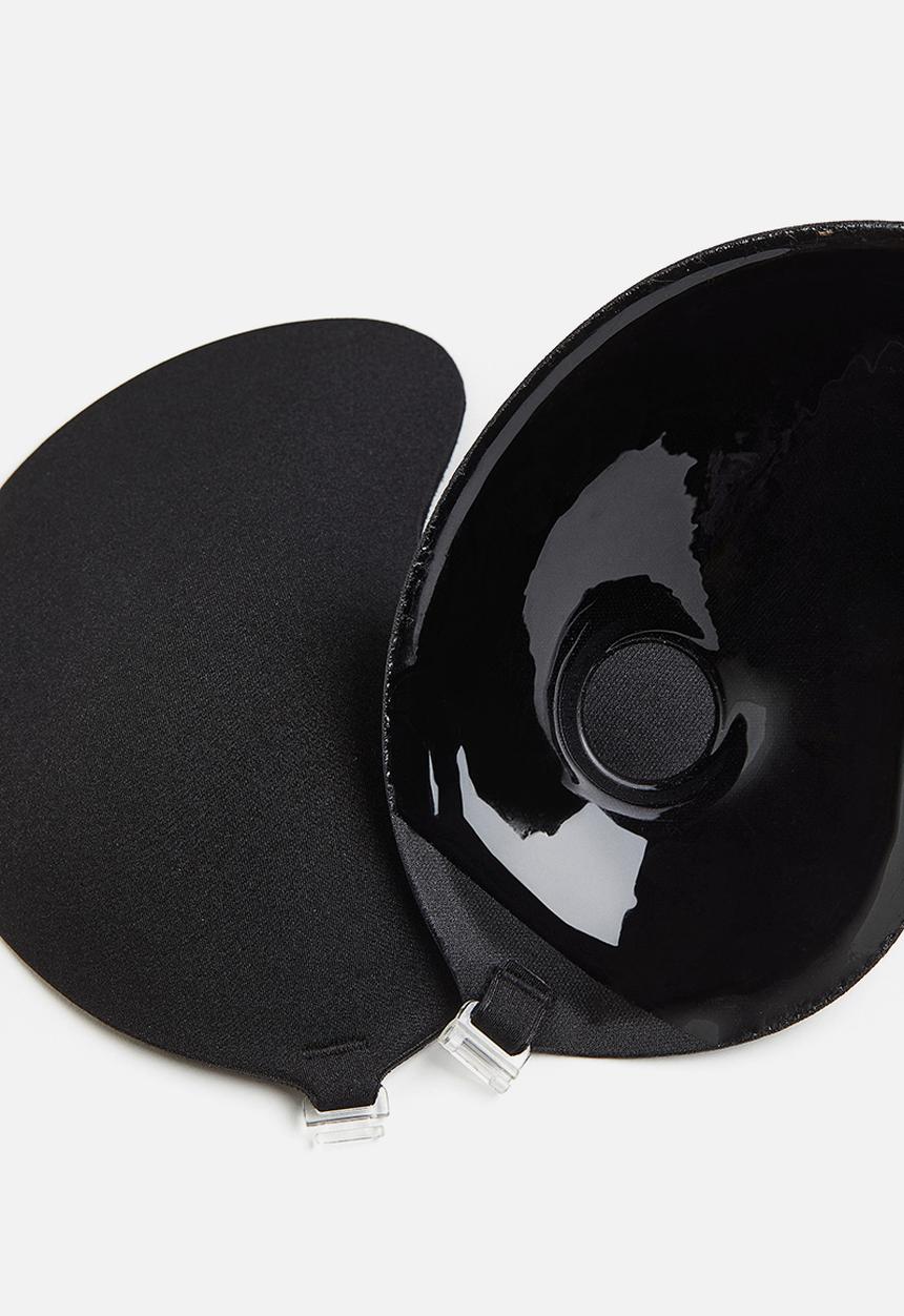 H&M - Self-adhesive push-up bra - black