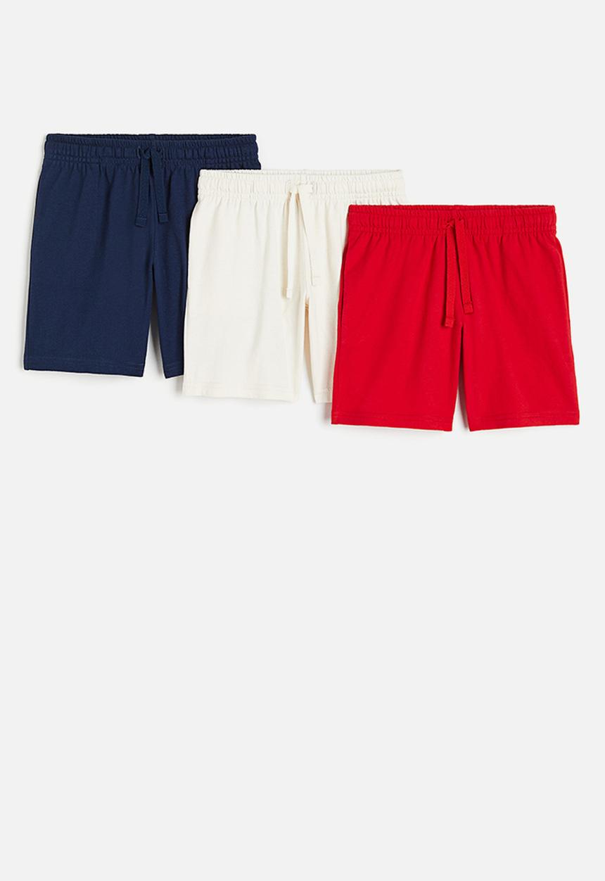 H&M - 3-Pack cotton jersey shorts - multi