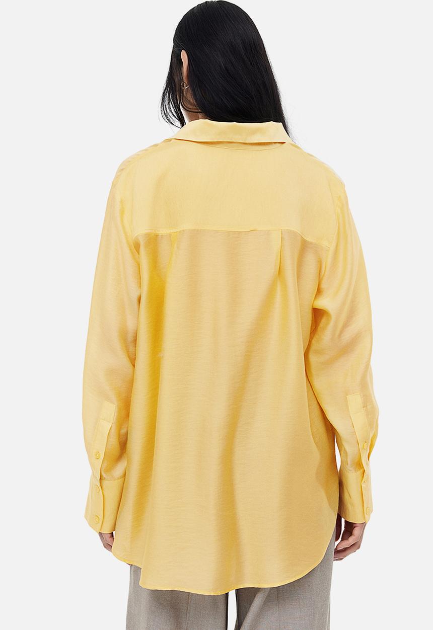 H&M - Relaxed-fit shirt - yellow