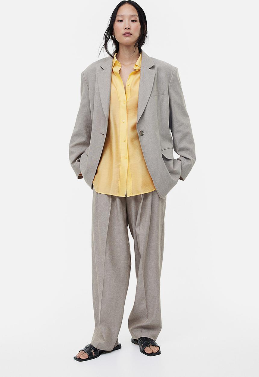 H&M - Relaxed-fit shirt - yellow