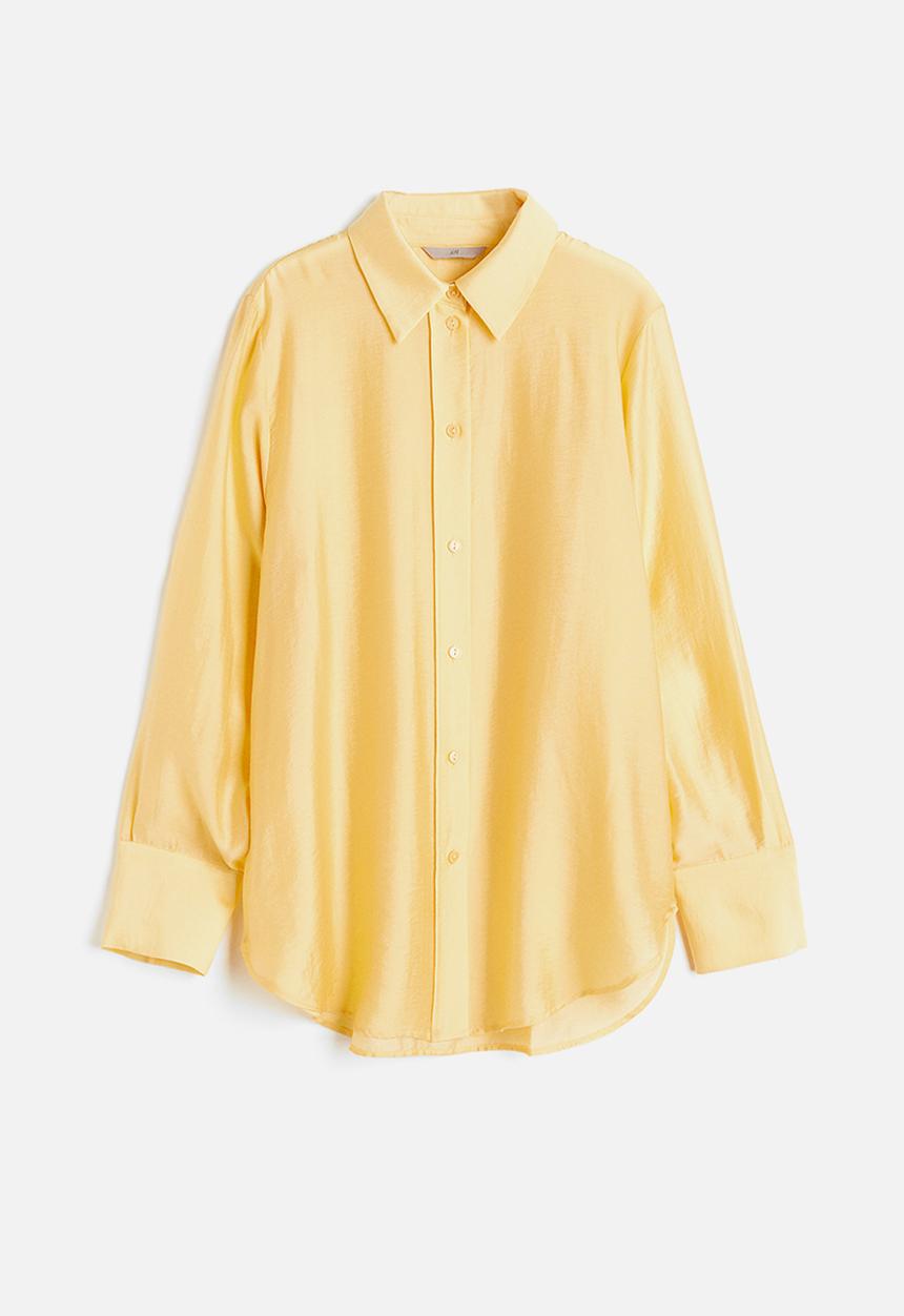 H&M - Relaxed-fit shirt - yellow