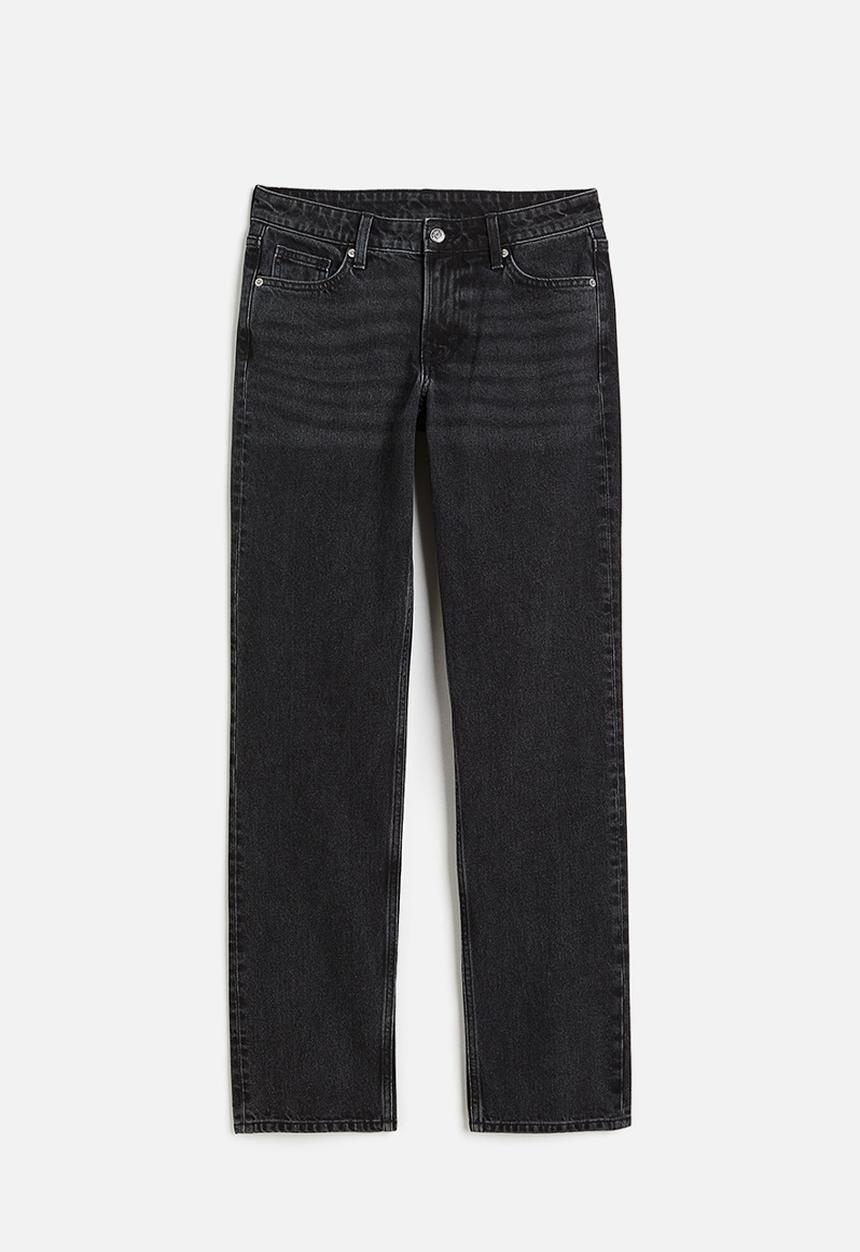 H&M - Straight regular jeans - black
