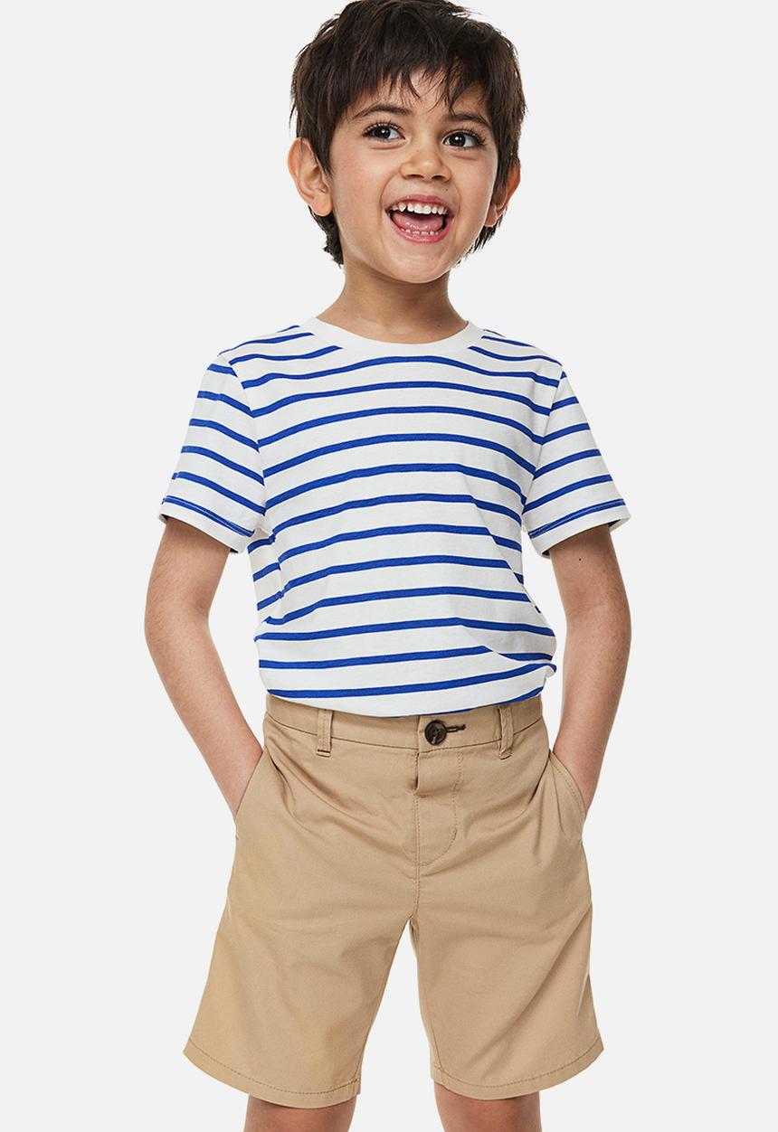 H&M - Cotton chino shorts - beige