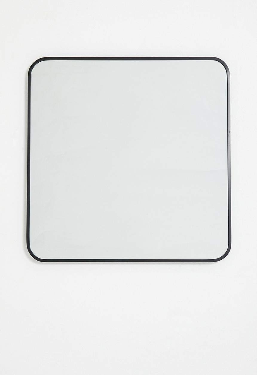 Sixth Floor - Square mirror - black