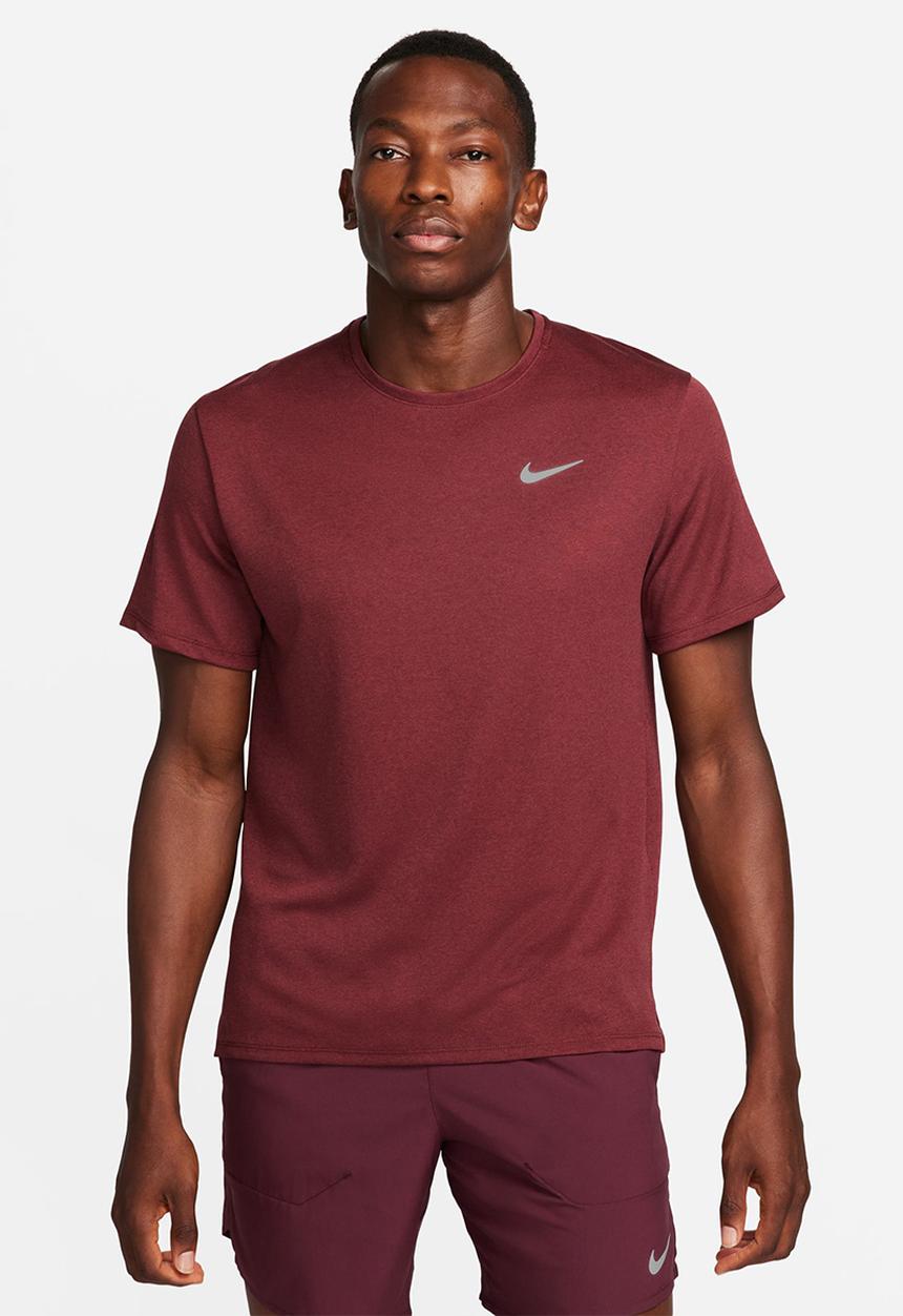 Nike - M nk df uv miler short sleeve - multi 