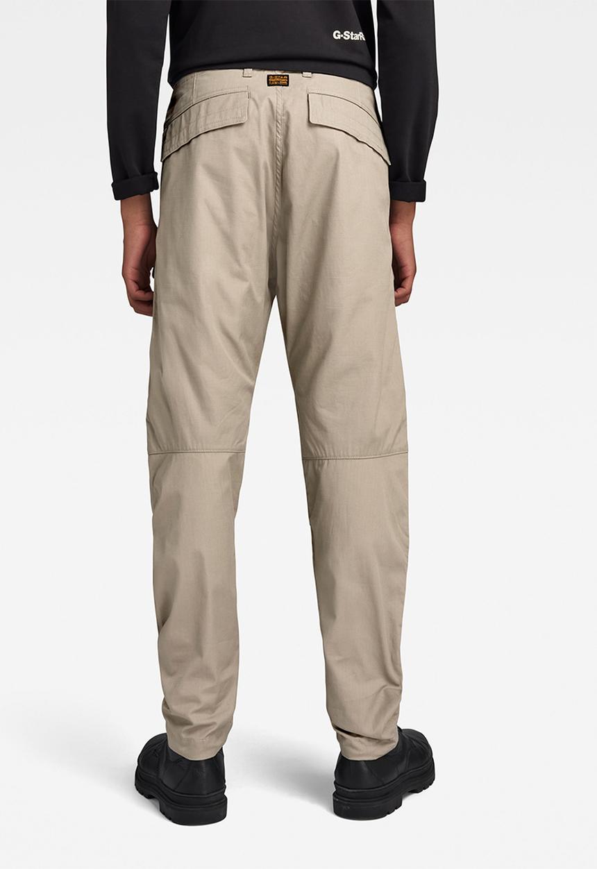 G-STAR - 3D regular tapered cargo vintage ripstop r - elephant skin
