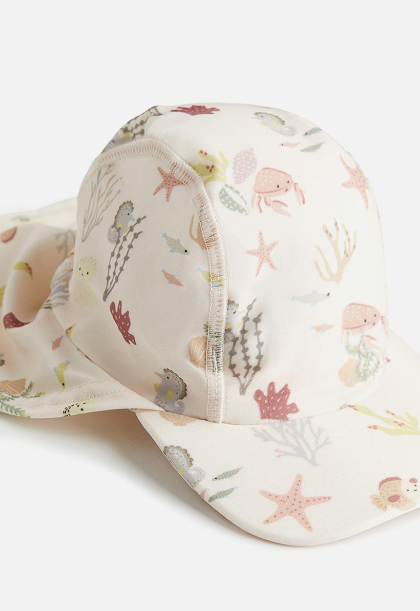 H&M - Upf 50 sun protection set - light beige patterned