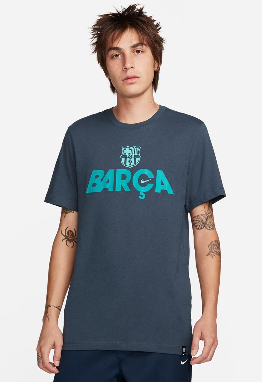 Nike - FCB  short sleeve mercurial tee - thunder blue