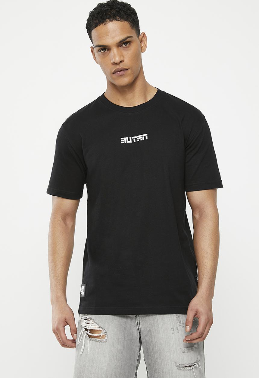 Butan - Massive aluta glitch mask - t-shirts - black