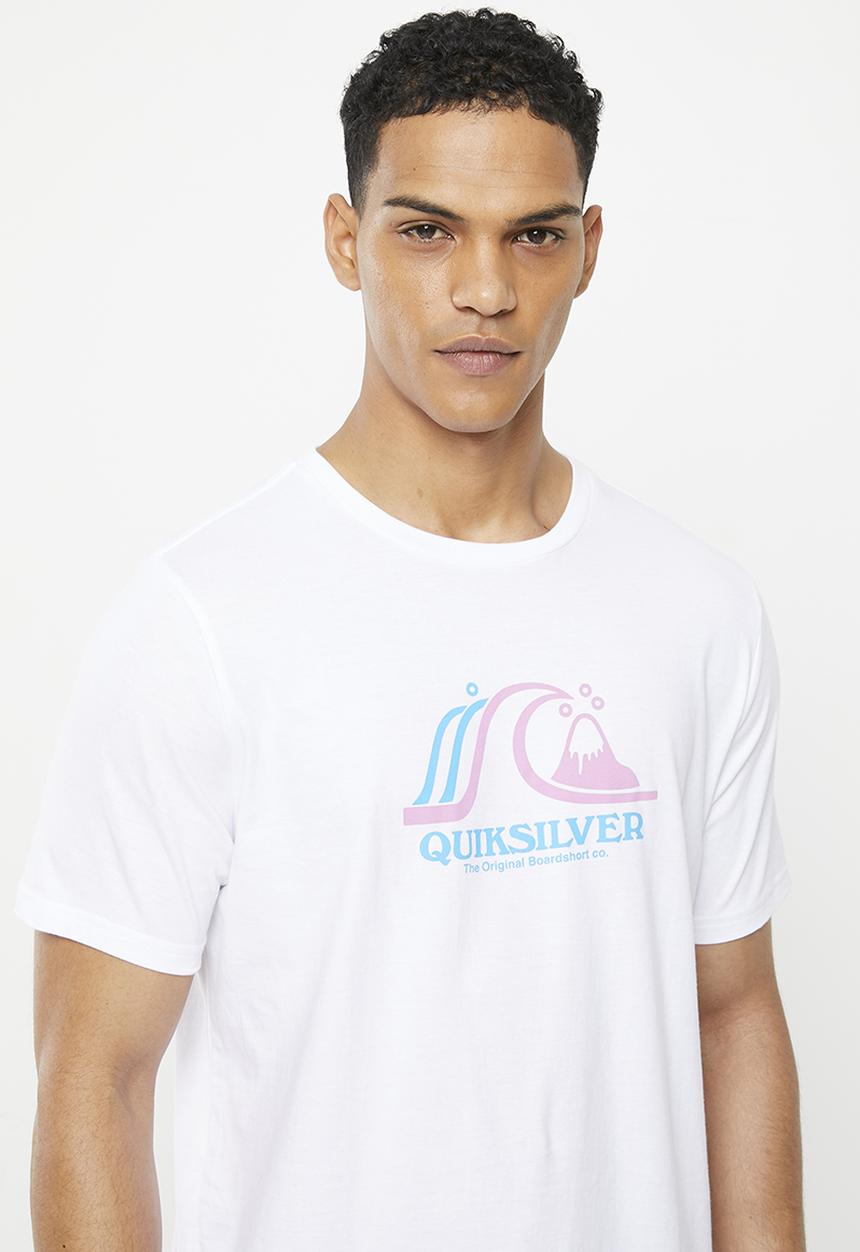 Quiksilver - Late drop short sleeve tee - white 