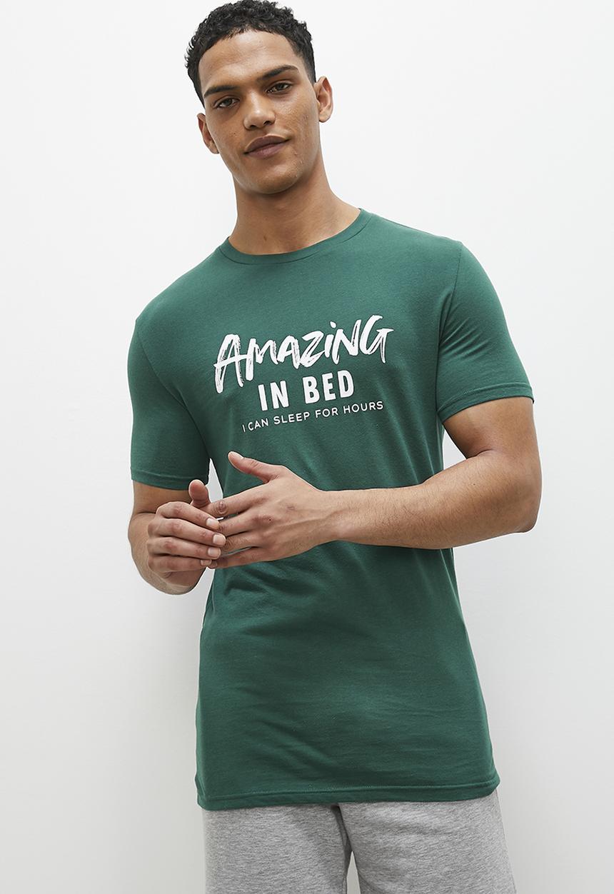 Superbalist - Amazing sleep tee - green