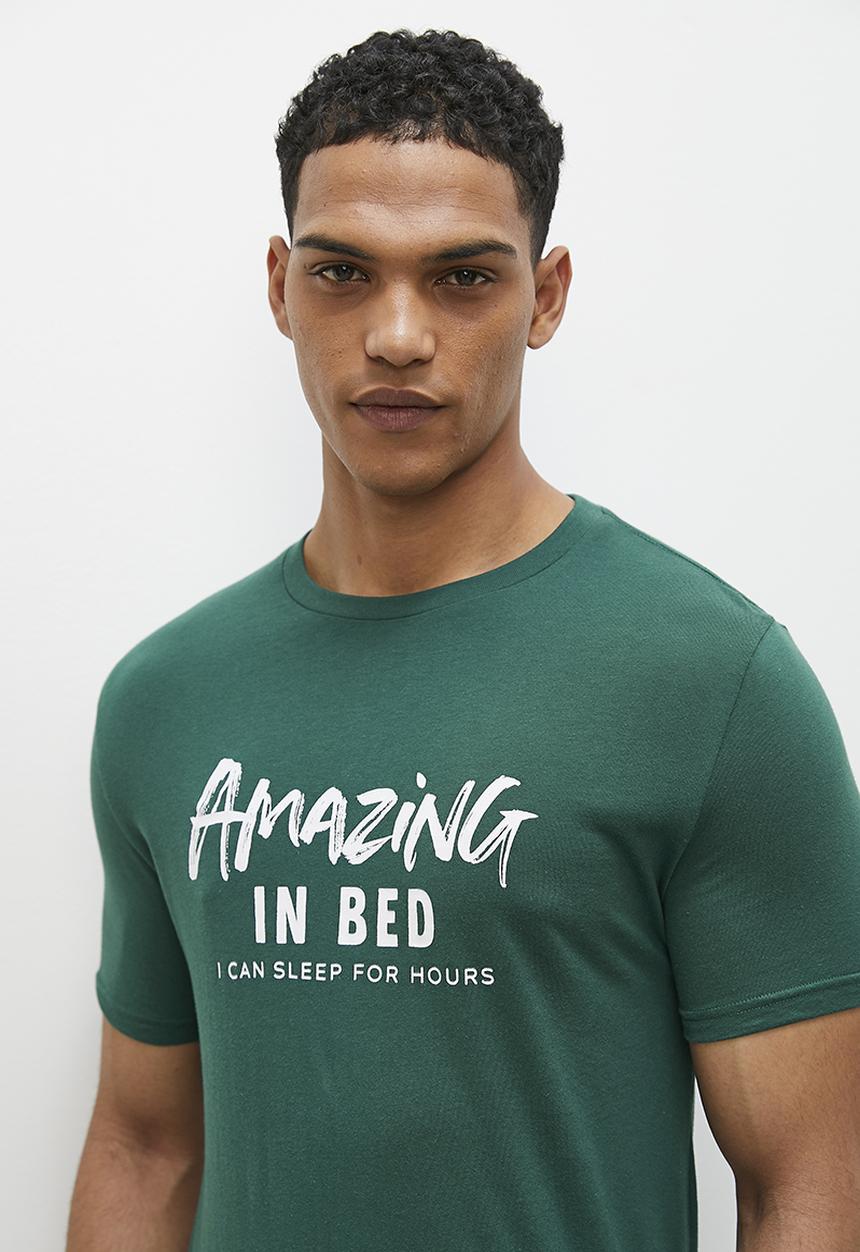 Superbalist - Amazing sleep tee - green