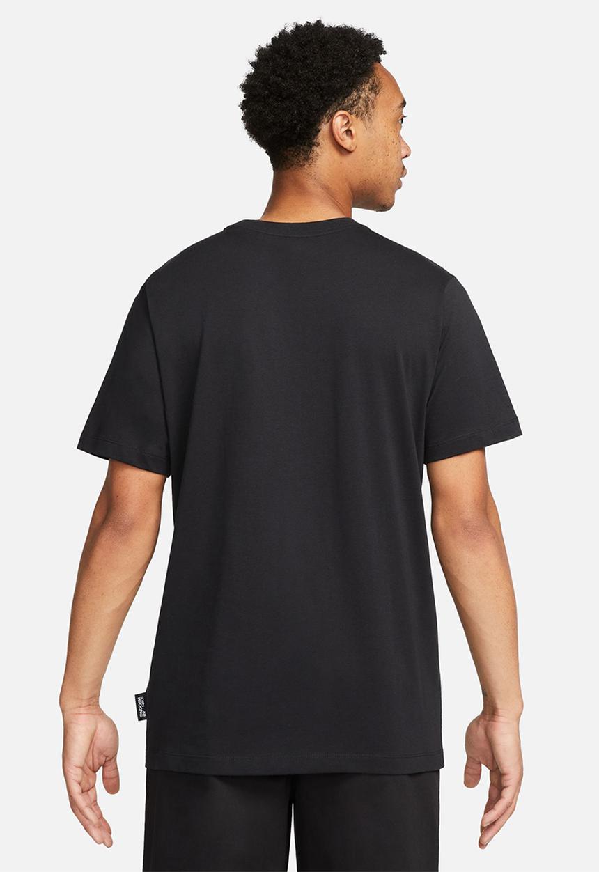 Nike - Nsw big swoosh tee - black 