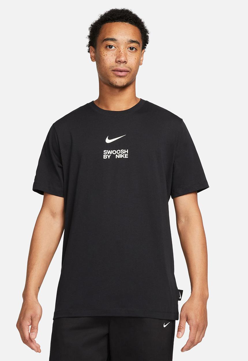 Nike - Nsw big swoosh tee - black 