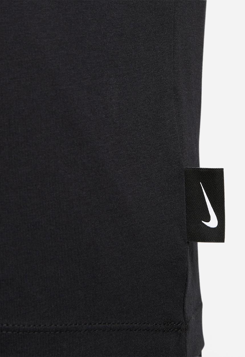 Nike - Nsw big swoosh tee - black 