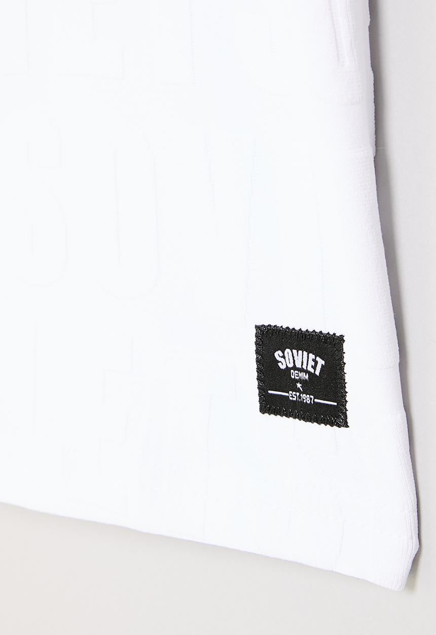 SOVIET - Boys fashion tee - white