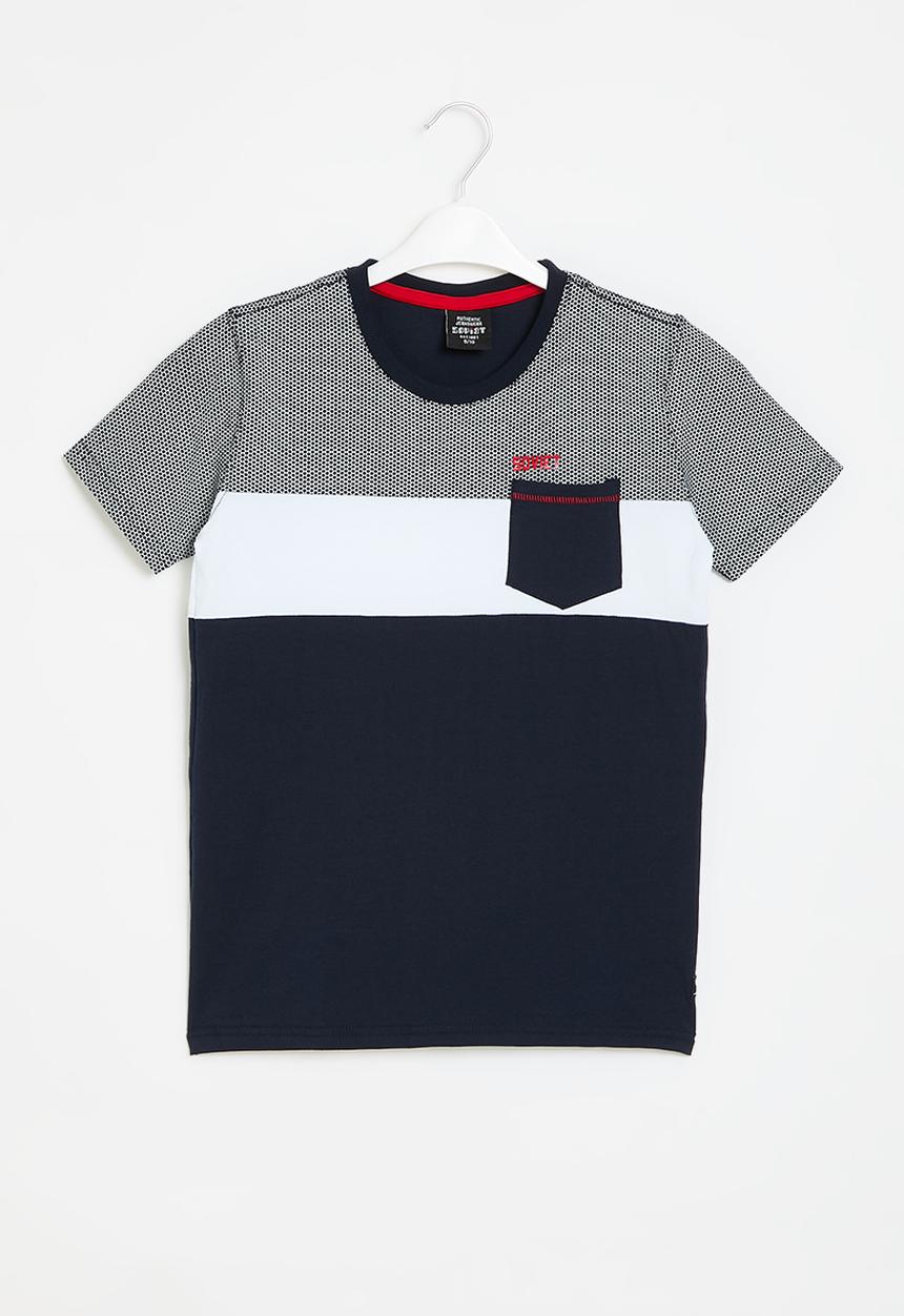 SOVIET - Boys fashion tee - navy