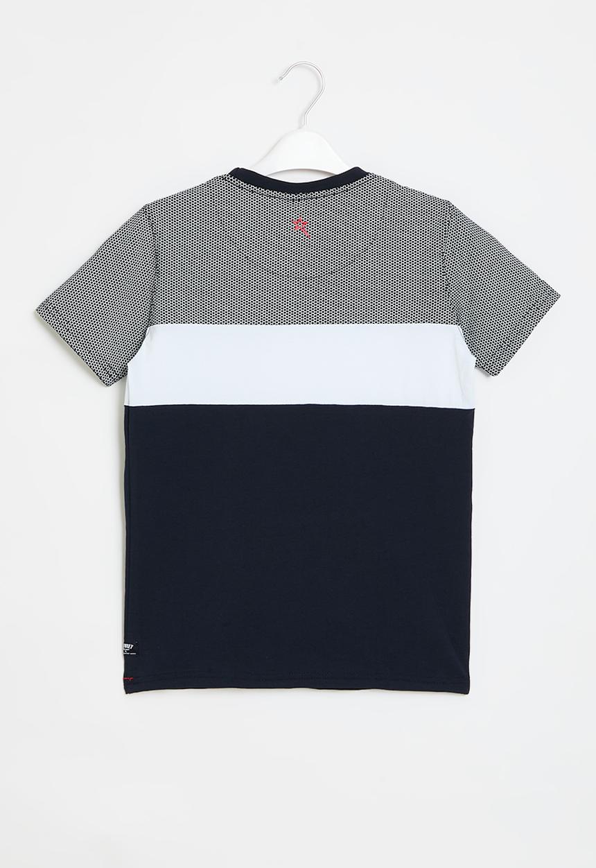 SOVIET - Boys fashion tee - navy